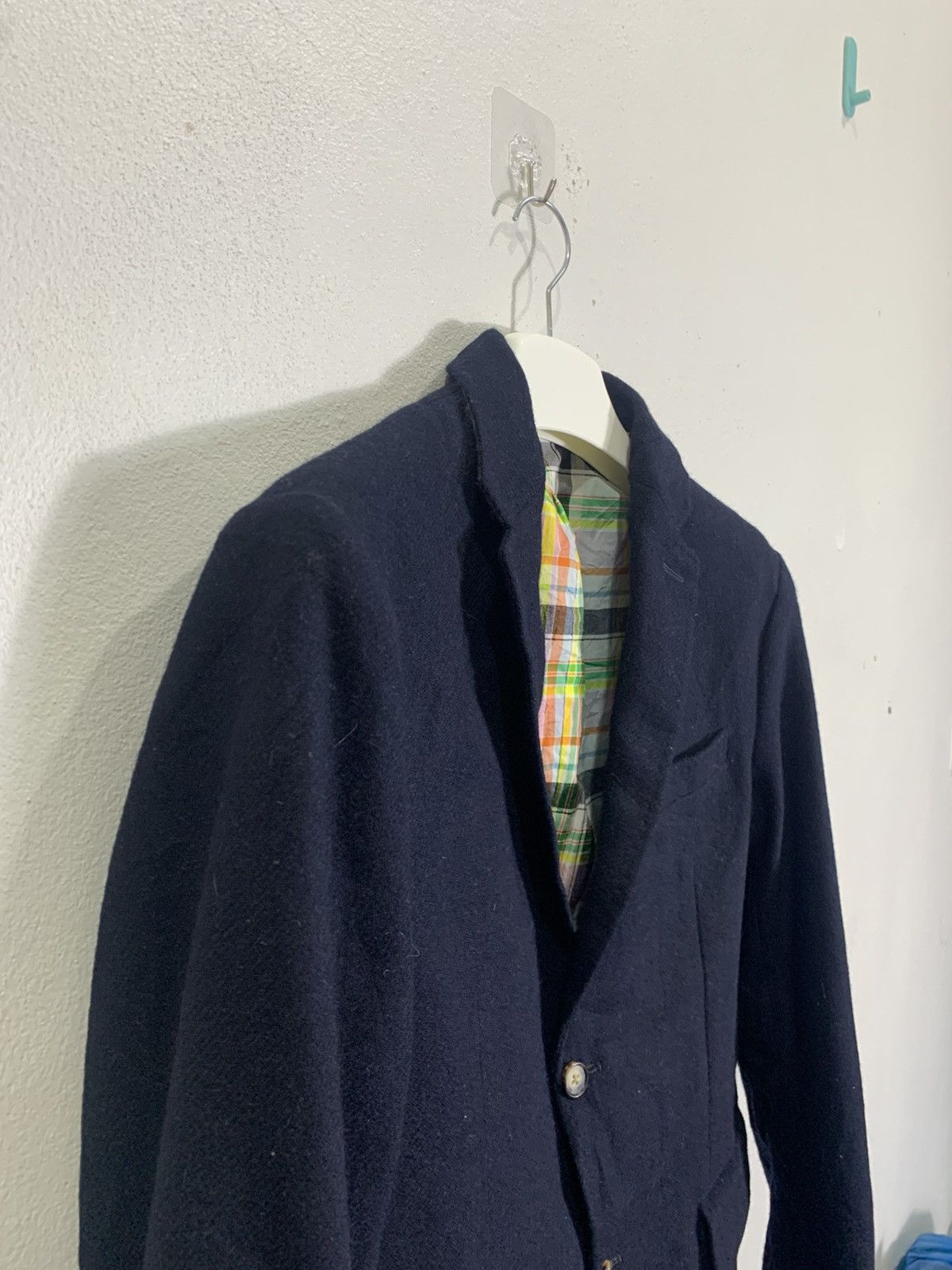 Thom Browne KOE By Thom Browne Wool Navy Blazer Jacket Size US L / EU 52-54 / 3 - 6 Thumbnail