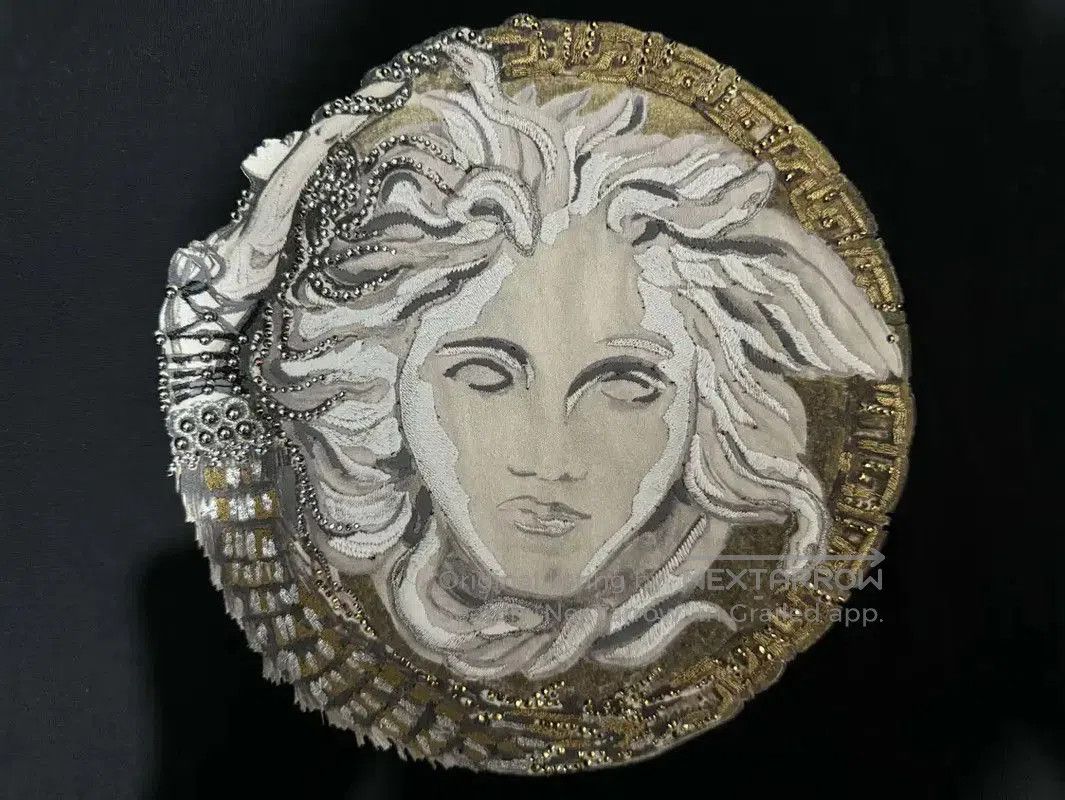 Versace Versace Black Cotton Medusa Long Sleeve Tee . Size US M / EU 48-50 / 2 - 3 Thumbnail