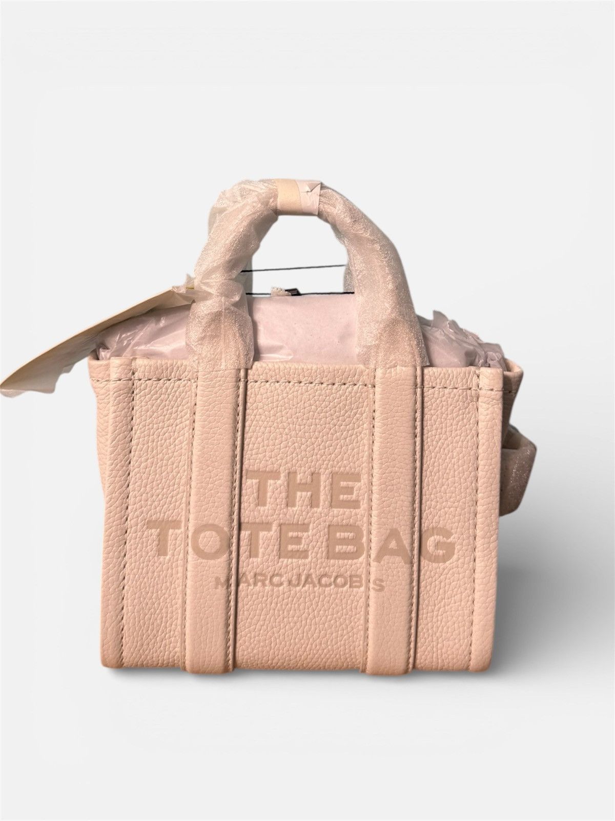 Marc Jacobs MARC JACOBS Full Grain Leather Mini Tote Bag Crossbody Size ONE SIZE - 1 Thumbnail