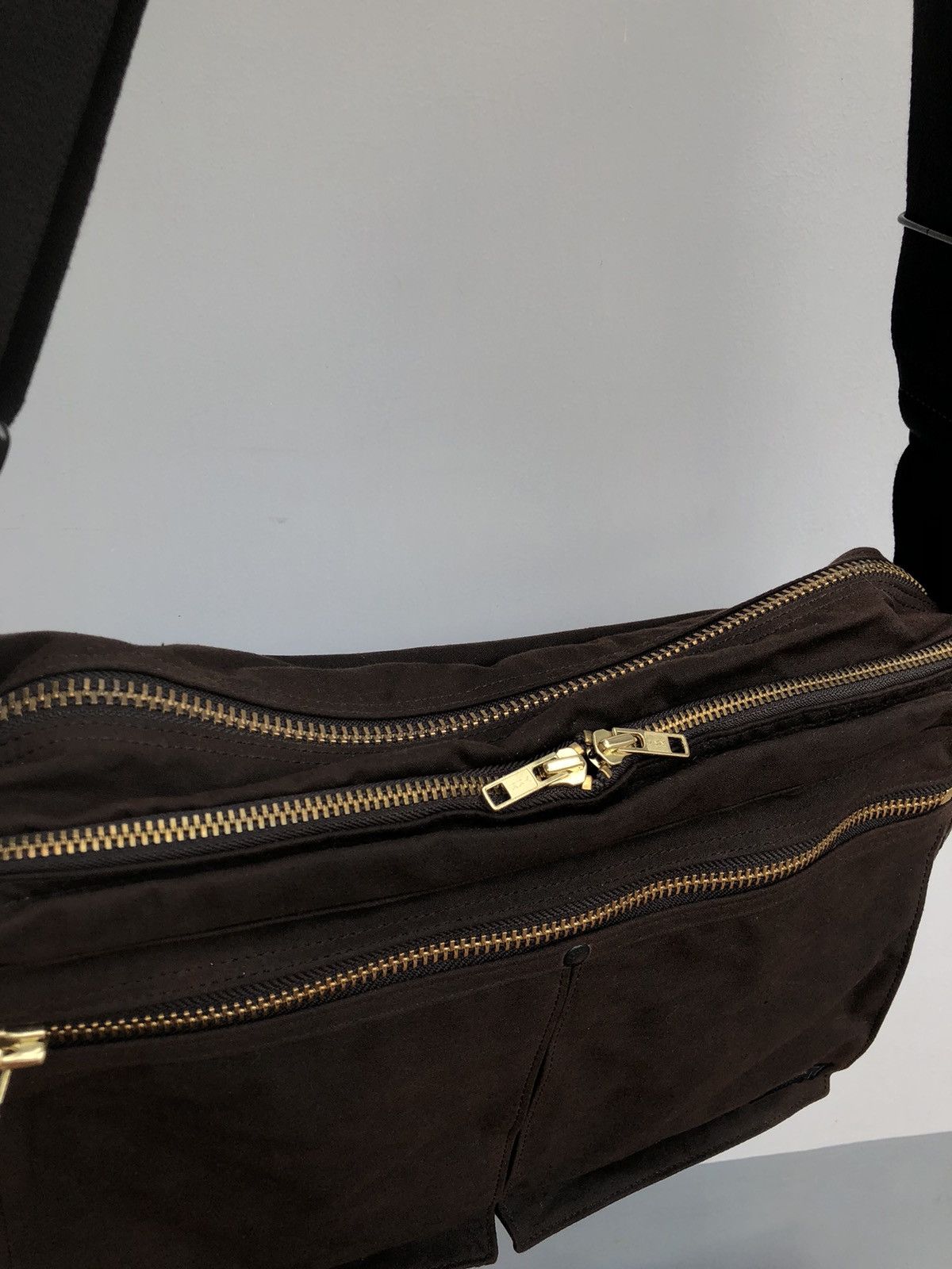 Porter Porter Double Shoulder Brown Bag Size ONE SIZE - 6 Thumbnail