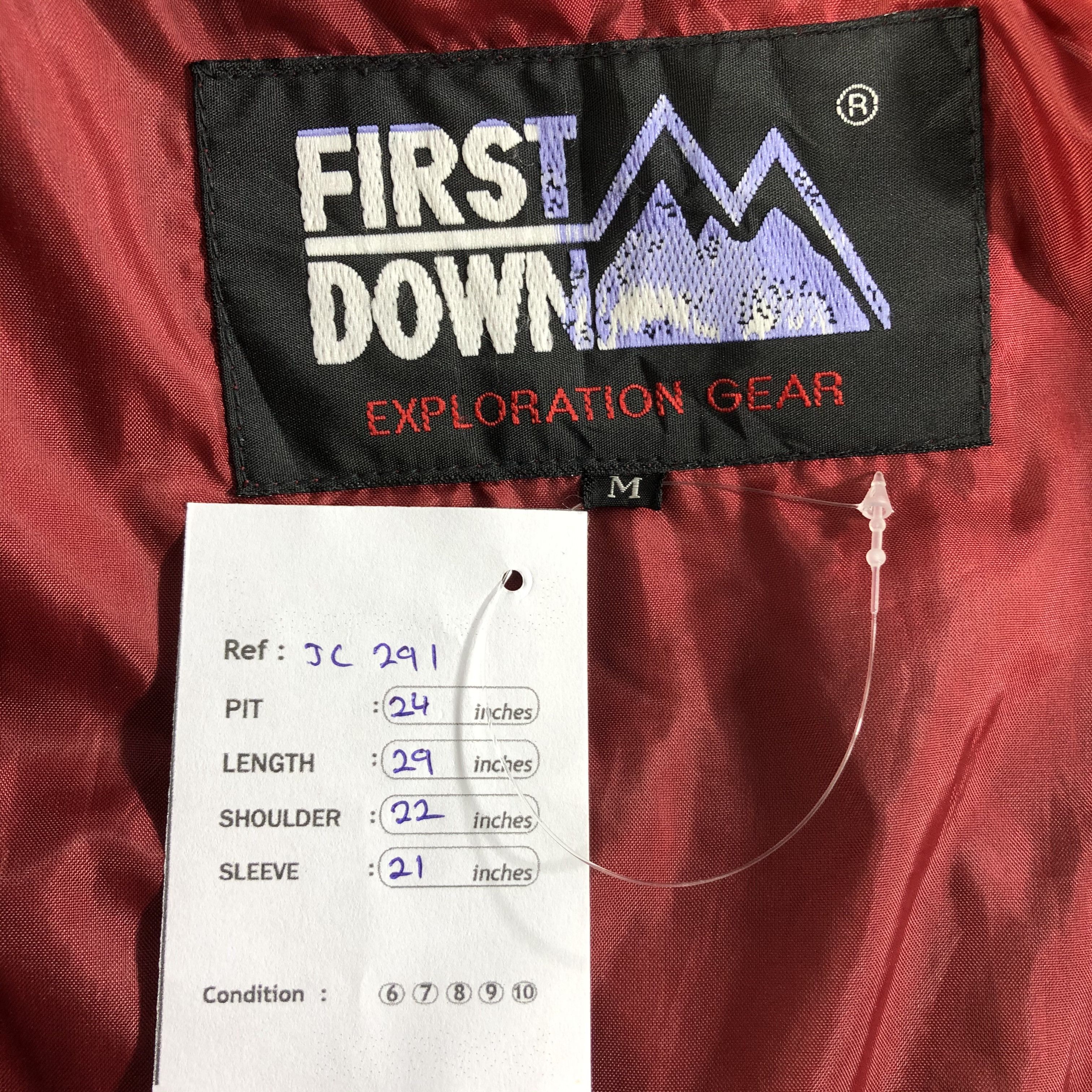 Japanese Brand First Down Fleece Plaid Jacket -JC291 Size US M / EU 48-50 / 2 - 10 Thumbnail