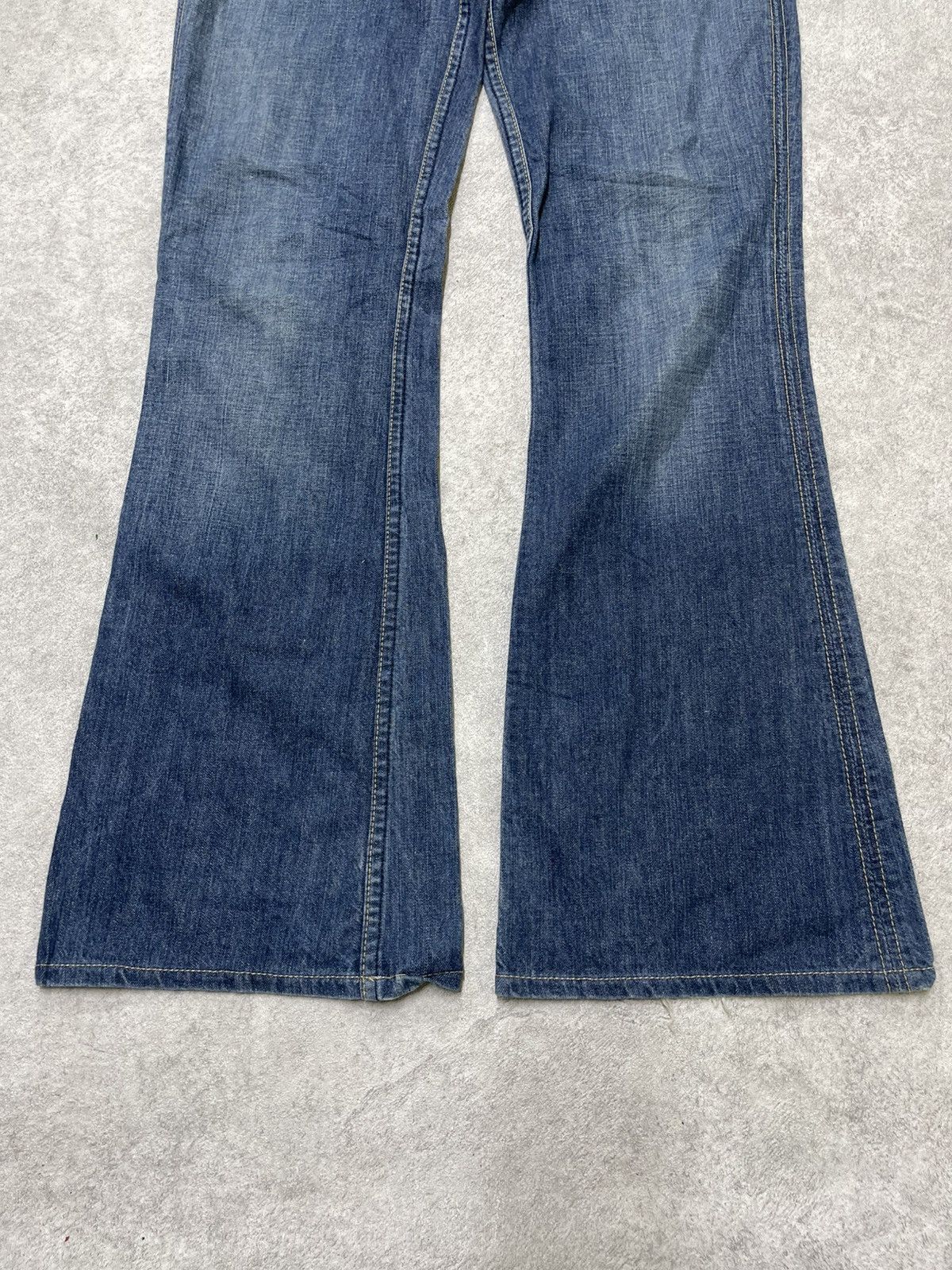 If Six Was Nine × Le Grande Bleu (L.G.B.) × Tornado Mart Flared Denim Jeans - LGB / If Six Was Nine Energy Size US 27 - 12 Thumbnail