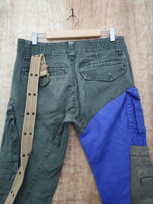 Vintage Japan custom reworked reconstruct cargo pants #46-018DLAL Size US 30 / EU 46 - 12 Thumbnail