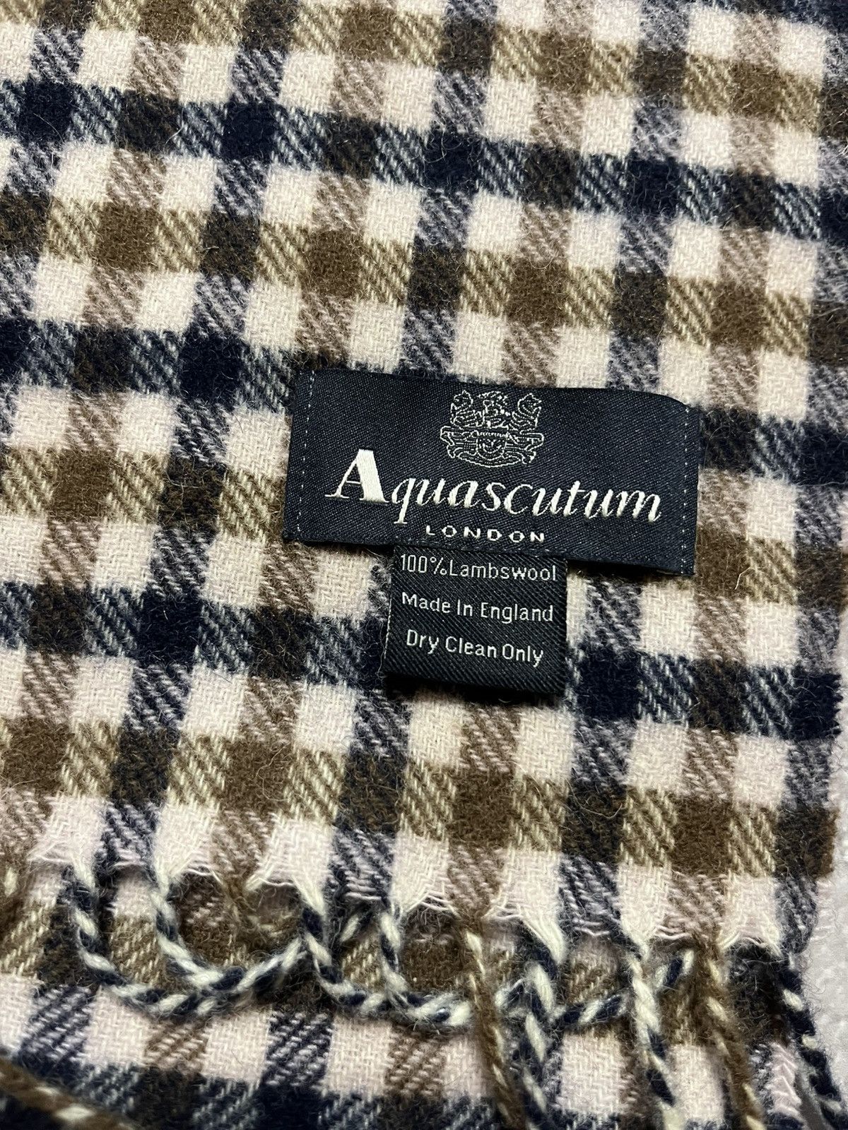 Aquascutum Aquascutum London wool scarf Size ONE SIZE - 4 Thumbnail