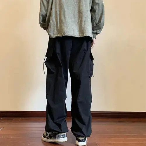 Jean Etsuko x Mayu Black Color Elastik Jogger Cargo Pant Size US 30 / EU 46 - 4 Thumbnail