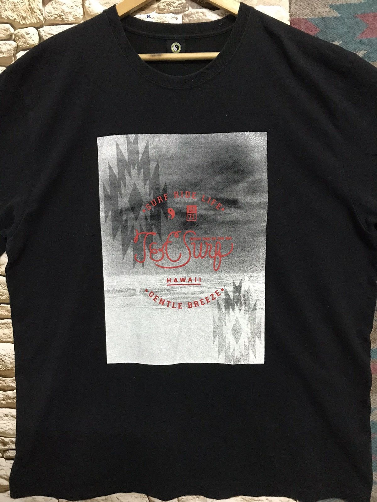 Vintage T&C Surf Hawaii Gentle Breeze Native Logo Size US XXL / EU 58 / 5 - 3 Thumbnail