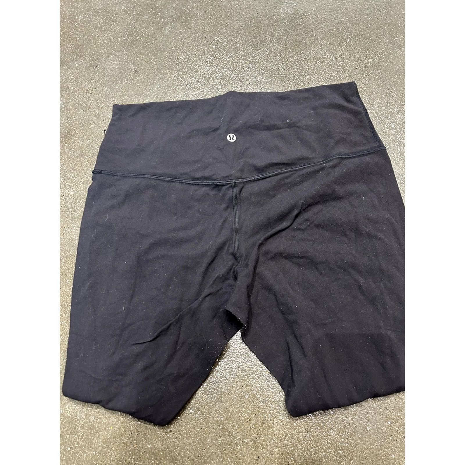 Lululemon VINTAGE Lululemon Pants Womens Medium Black High Rise Ankle Leggings Yoga Gym Athletic Size 24" / US 00 / IT 34 - 3 Thumbnail