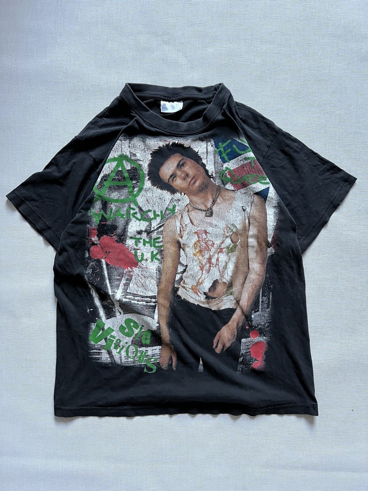 Band Tees × Vintage Vintage Sex Pistols Tee Sid Cicious M Size US M / EU 48-50 / 2 - 4 Thumbnail