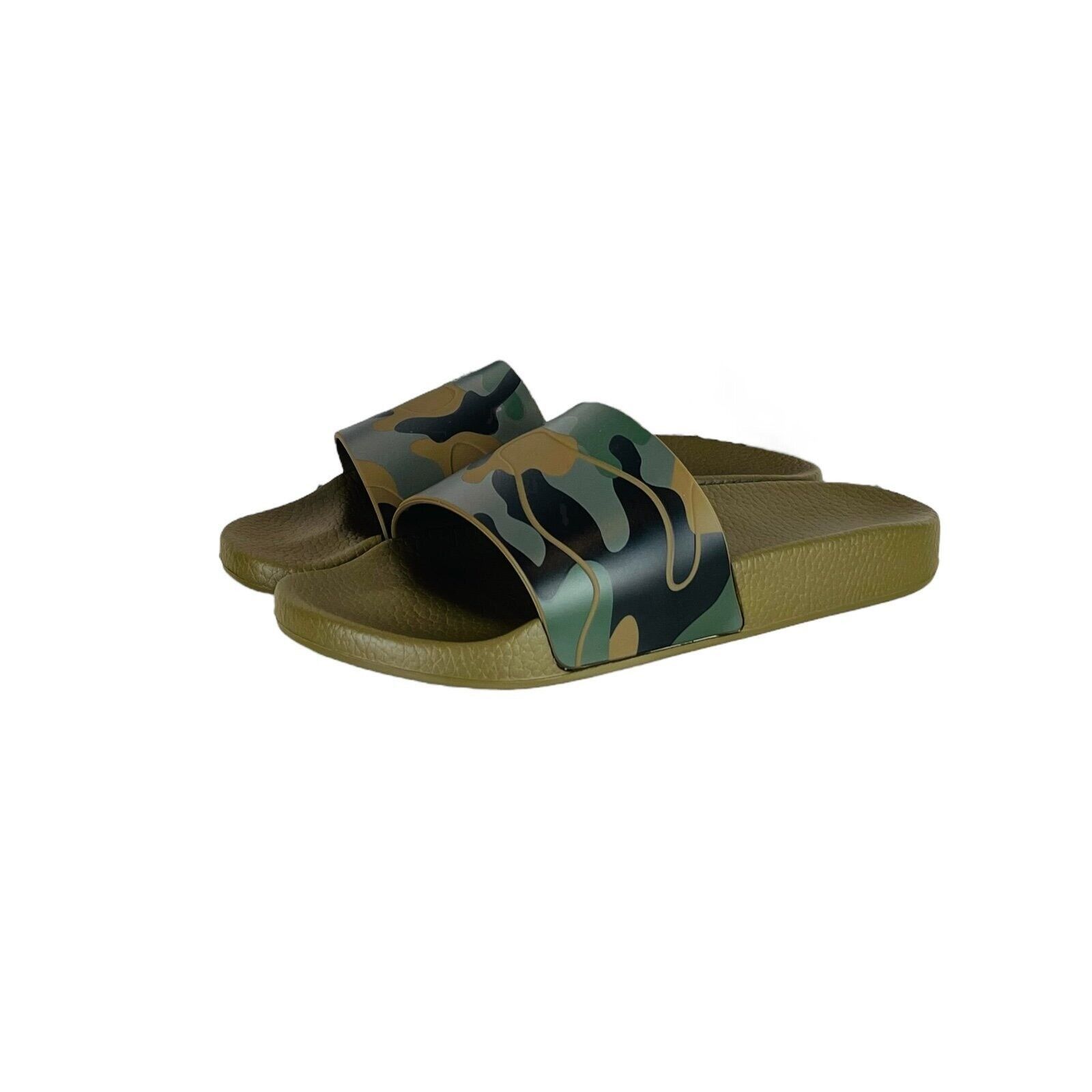 Valentino Valentino Garavani Rubber Camo Slides Slip On Size US 8 / EU 41 - 1 Thumbnail