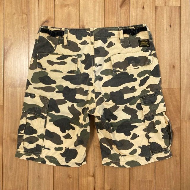 Bape BAPE Cargo Shorts 1st camo yellow a bathing ape NIGO ★size S Size US 30 / EU 46 - 3 Thumbnail