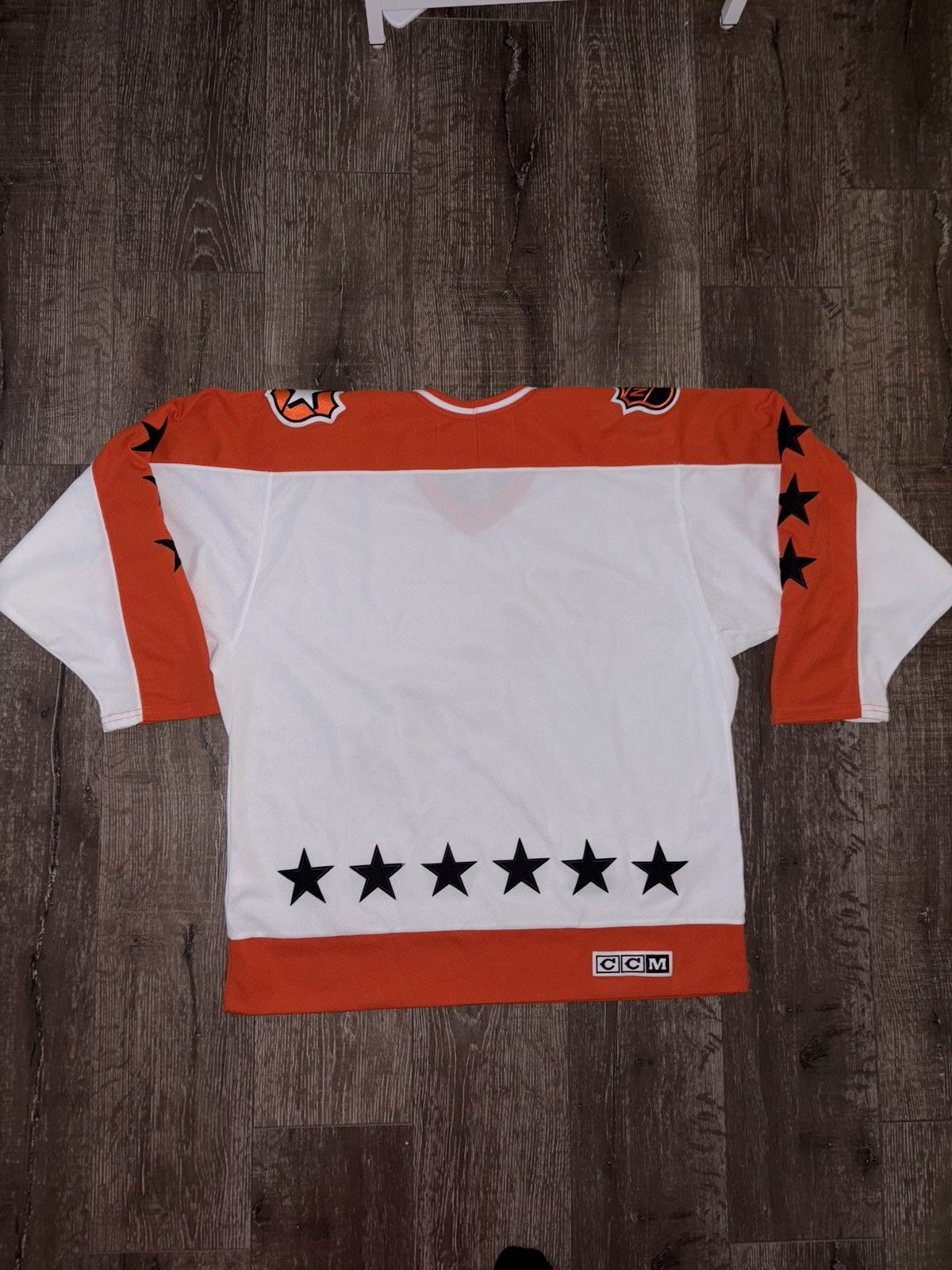 NHL Whales Vintage Hockey Jersey Size US L / EU 52-54 / 3 - 3 Thumbnail