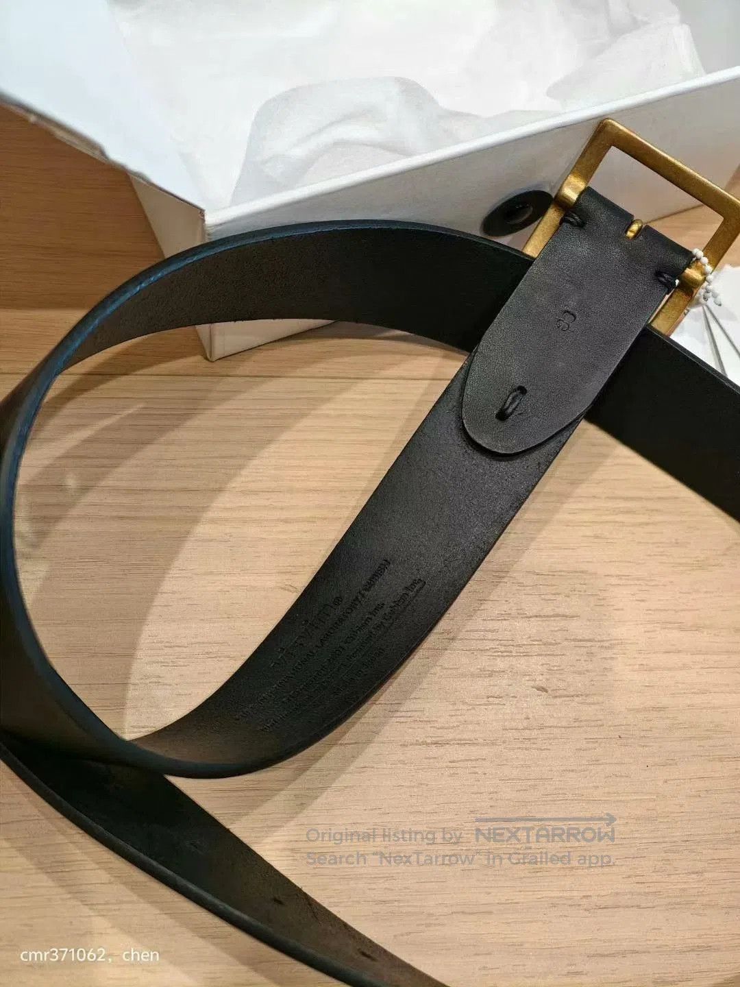 Visvim VISVIM 24AW PLAIN BELT 40MM. Size ONE SIZE - 7 Thumbnail