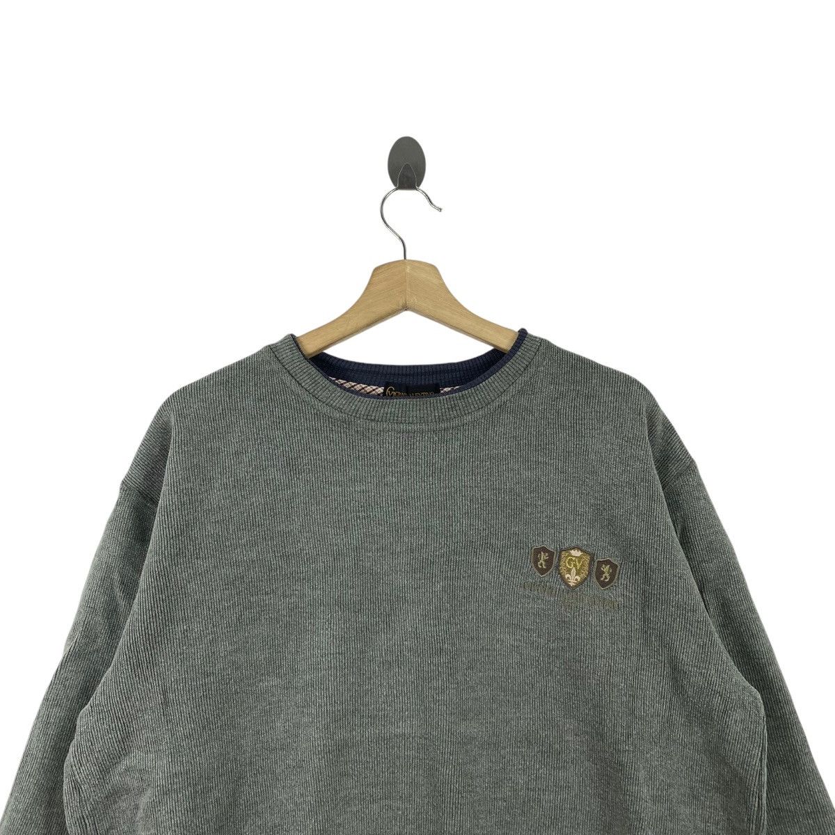 Gianni Valentino × Valentino × Vintage Vintage GIANNI VALENTINO GV Italy Embroidered Logo Size US M / EU 48-50 / 2 - 2 Thumbnail