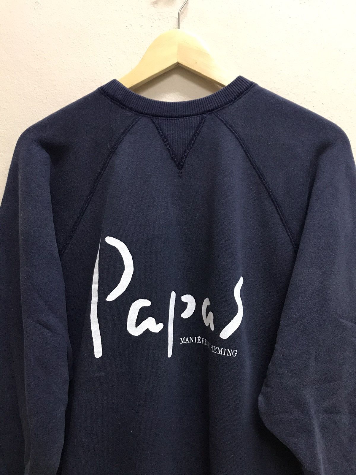 Japanese Brand VINTAGE 90s PAPAS CREWNECK BAGGY SWEATSHIRT Size US L / EU 52-54 / 3 - 7 Thumbnail