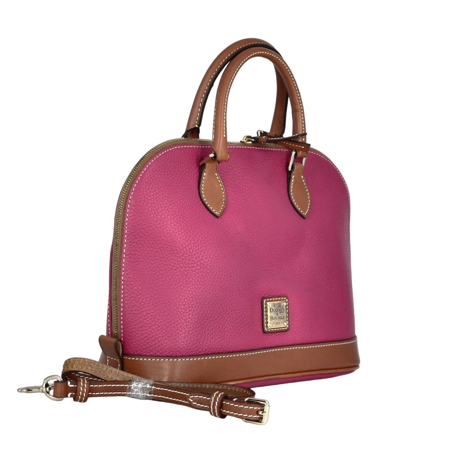 Leather Bags Dooney And Bourke Pebble Leather Satchel Dooney