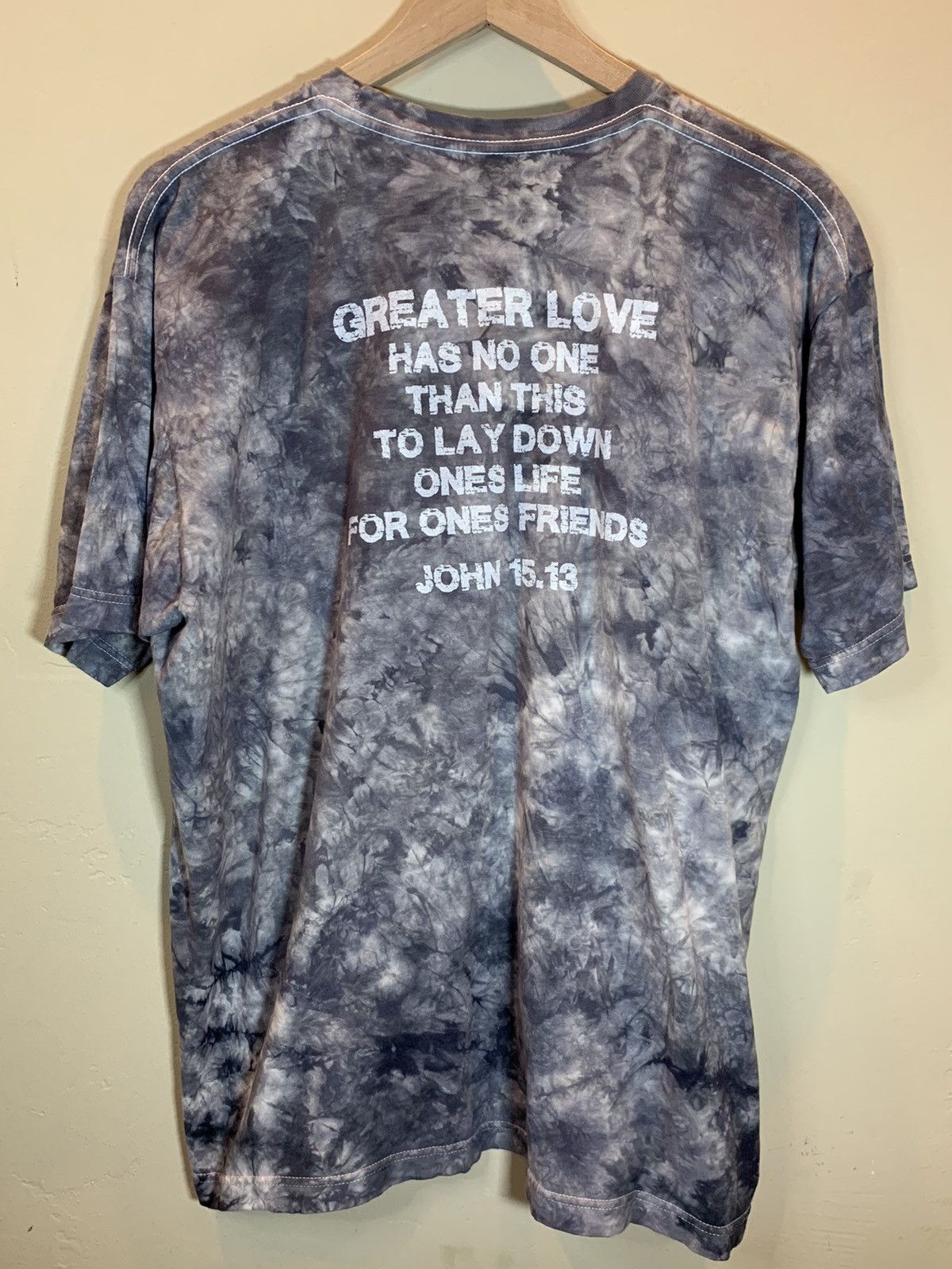 Vintage RARE Vintage Jesus Is My Lord Savior Tie-Dye Christian Shirt Size US L / EU 52-54 / 3 - 2 Thumbnail
