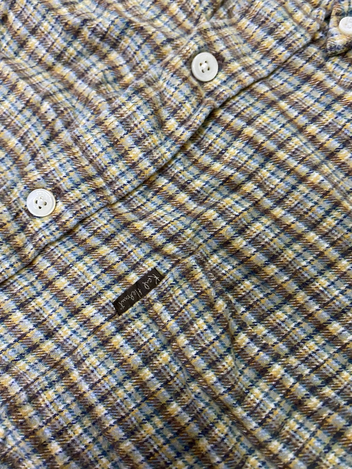 Karl Helmut 💥Vtg Karl Helmut Flannel Button Shirt Size US L / EU 52-54 / 3 - 5 Thumbnail