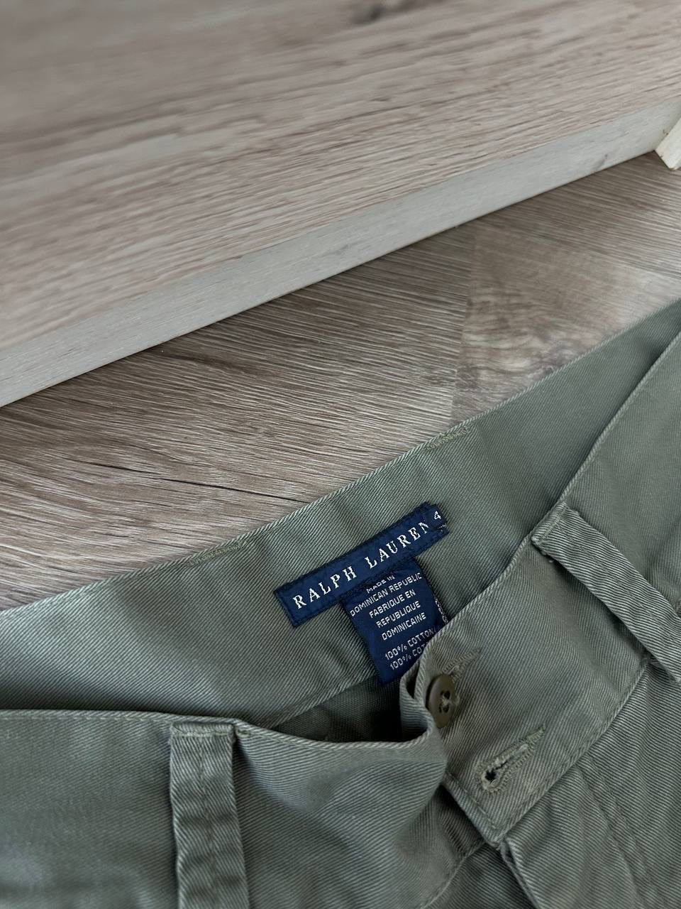 Polo Ralph Lauren × Vintage Vintage Polo Ralph Lauren Green Pocket Zip Cargo Pants Size US 36 / EU 52 - 10 Thumbnail