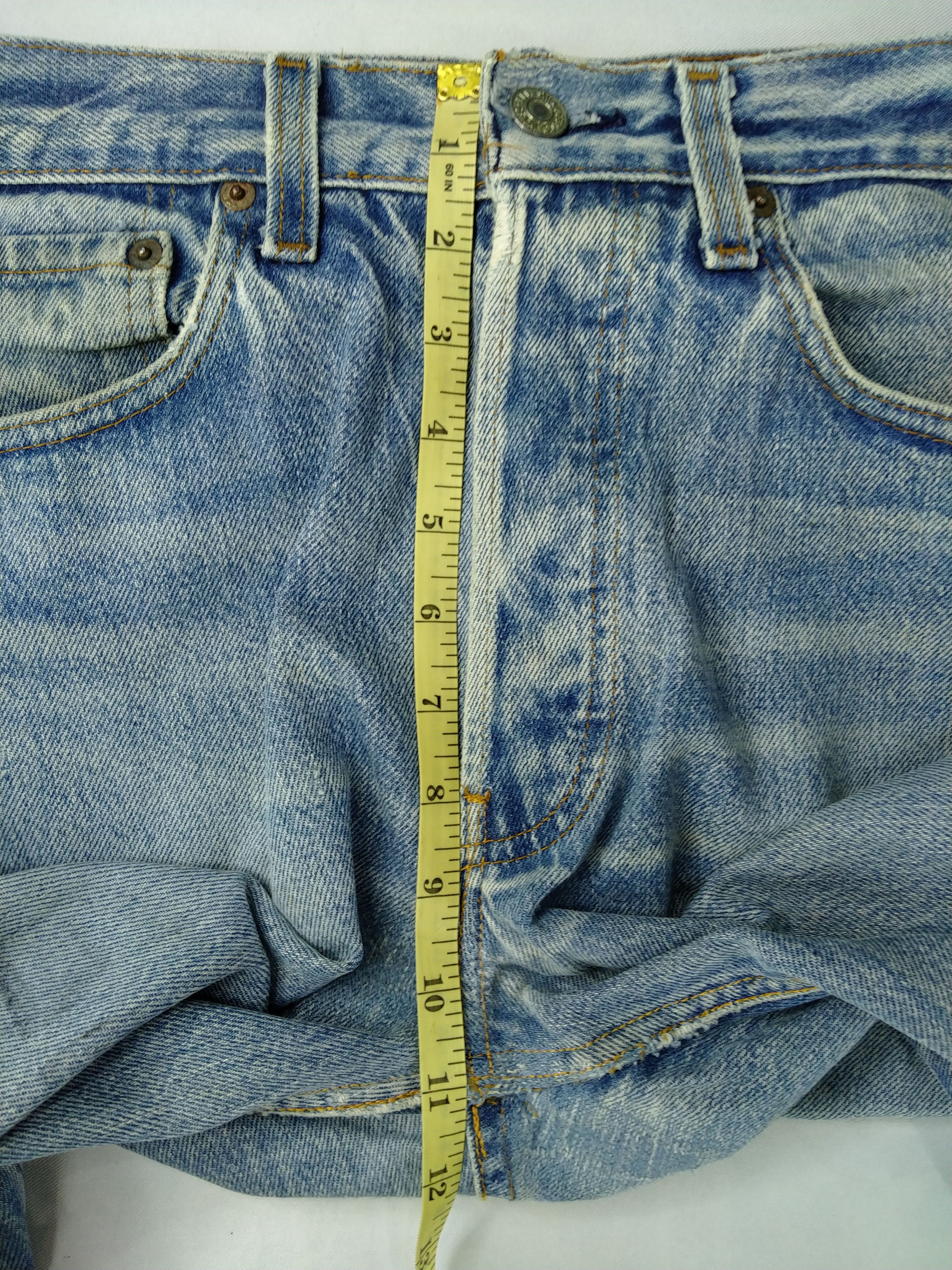 Levi's 80s Blue Vintage Levi's 501 USA Jeans 30x29 Denim -JN086 Size US 30 / EU 46 - 6 Thumbnail