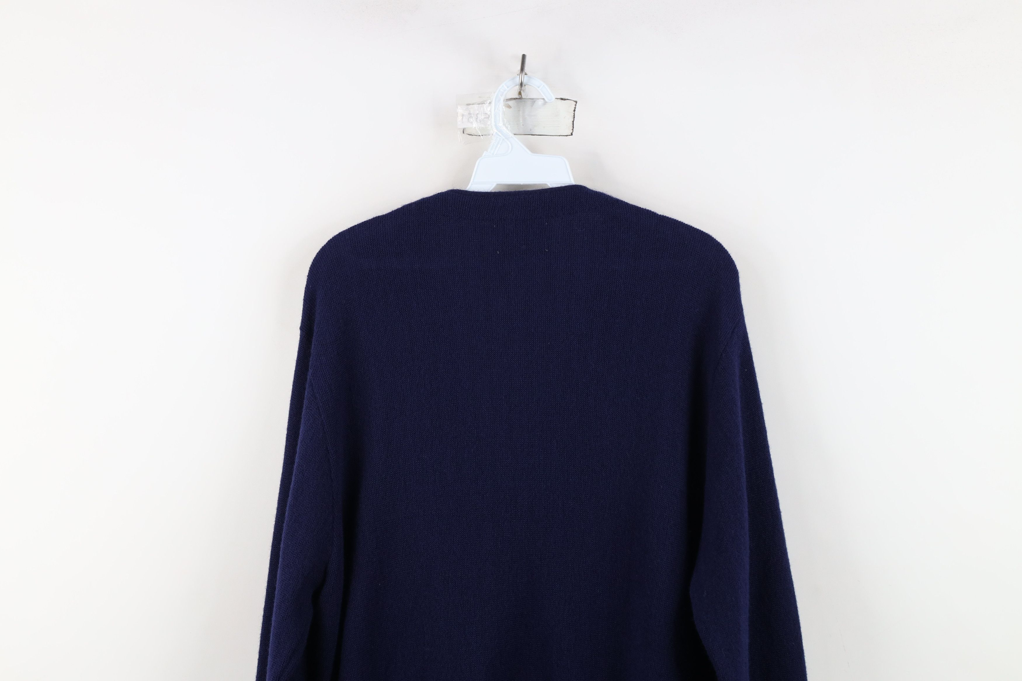 Vintage Vintage 60s 70s Streetwear Cobain Cardigan Sweater Blue US Size XL / US 12-14 / IT 48-50 - 11 Thumbnail