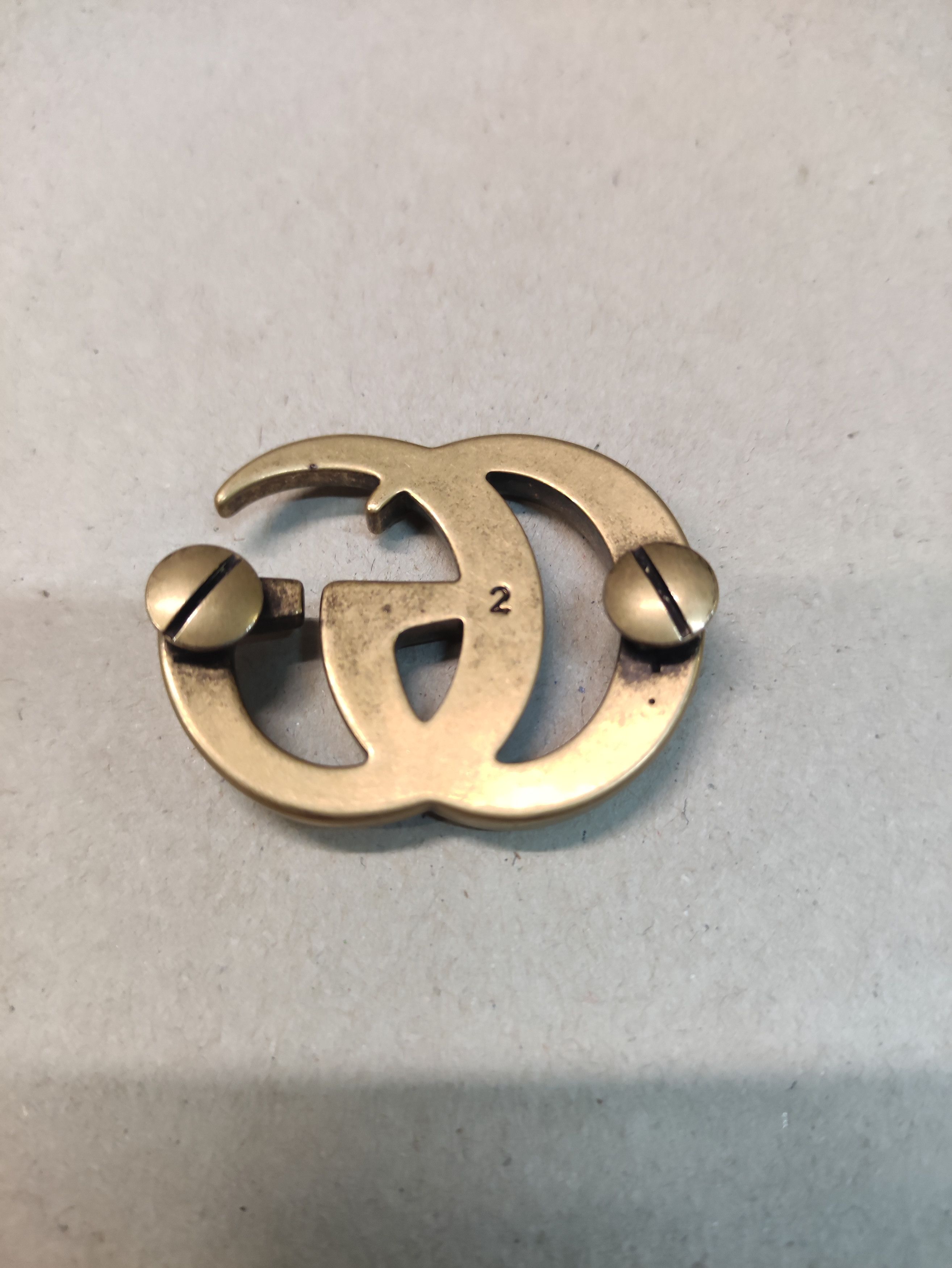 Gucci Authentic Gucci GG Metal Hardware Deadstock Archive Piece Size ONE SIZE - 7 Thumbnail