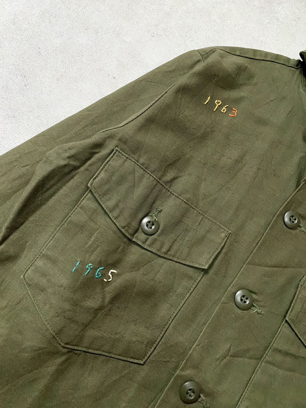 Japanese Brand Shanana Mil Military Utility Embroidery Shirts Size US M / EU 48-50 / 2 - 5 Thumbnail