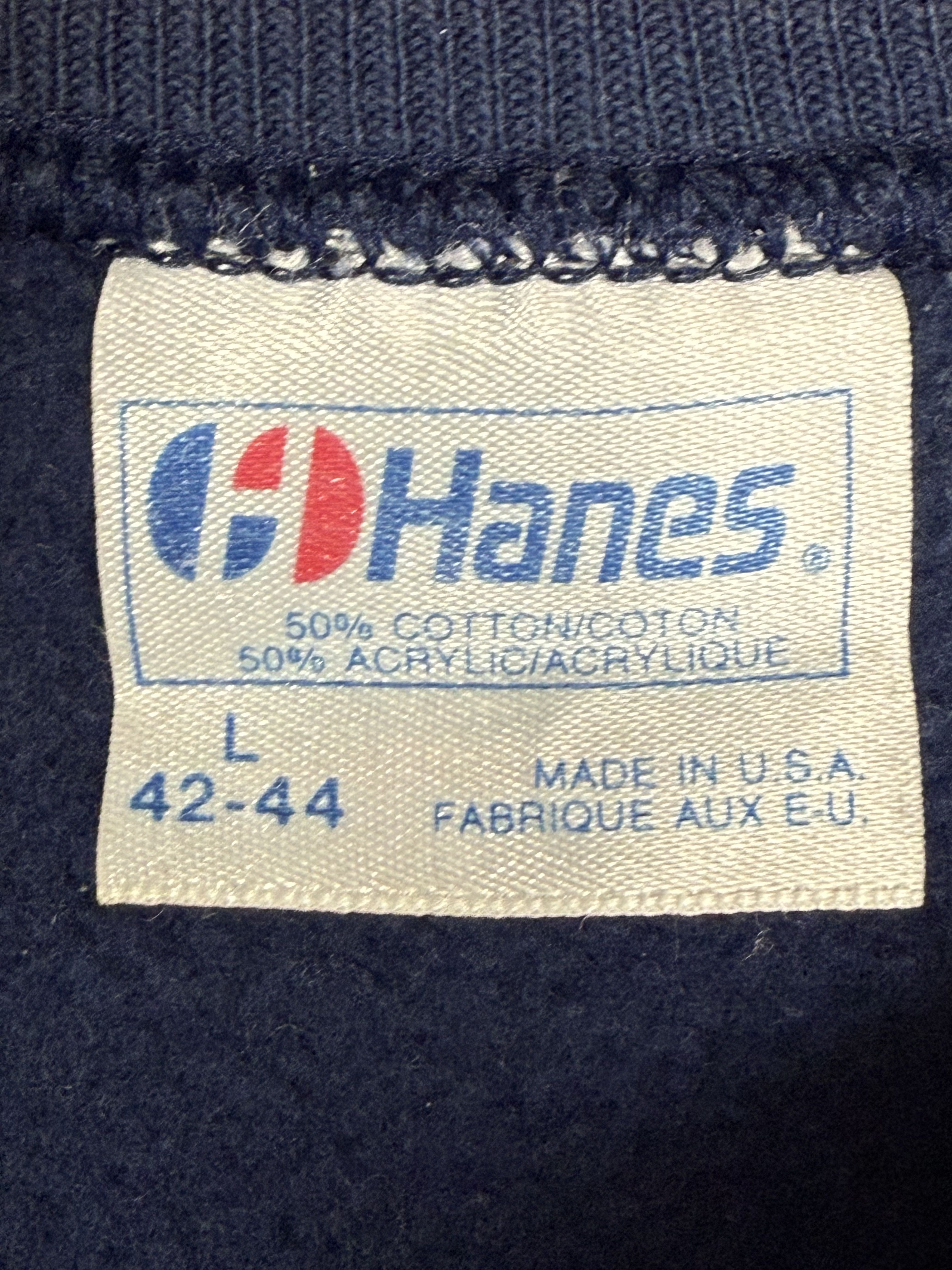 Hanes Vintage 90s San Francisco Athletic Club Sweatshirt Made USA Size L / US 10 / IT 46 - 5 Thumbnail