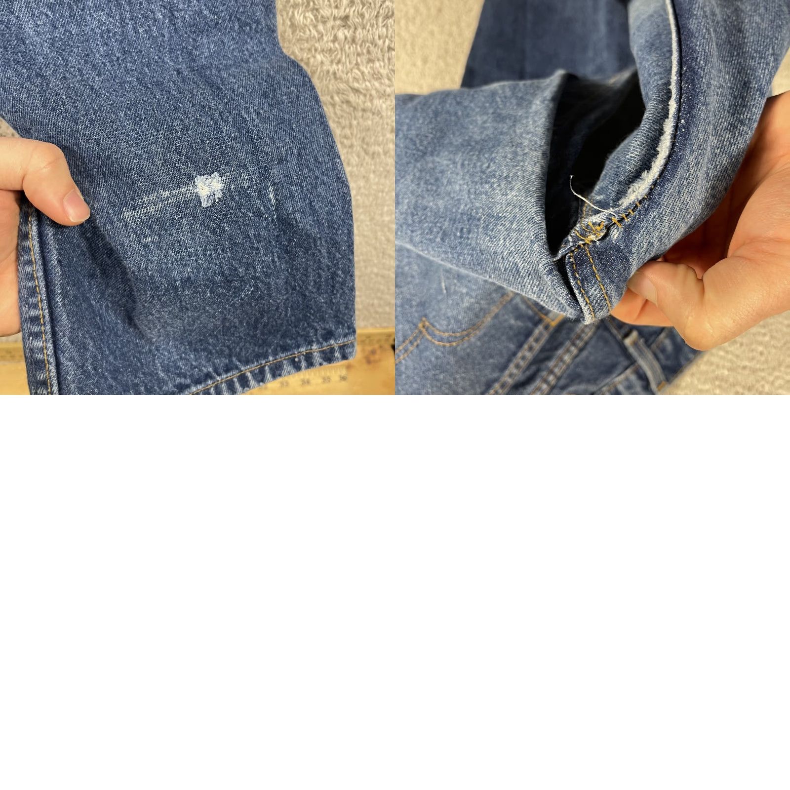 Levi's VINTAGE Levi's 505 Jeans Mens 36x30 Blue Faded 80s 90s USA Straight Leg Regular Mens Size US 36 / EU 52 - 10 Thumbnail