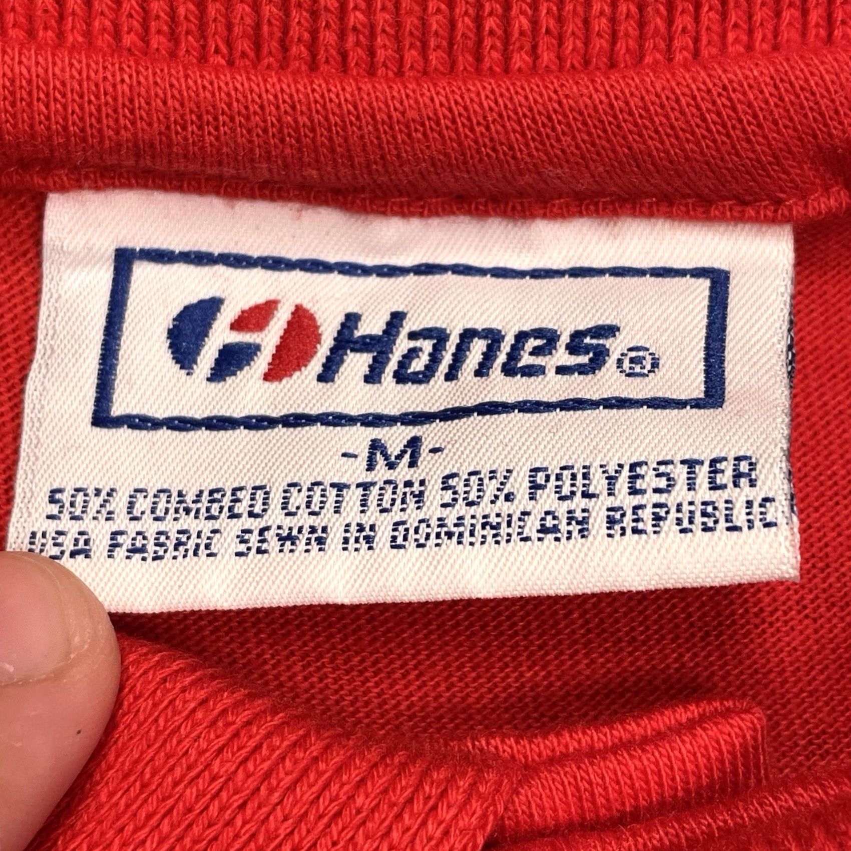 Disney VINTAGE Disney Crew Shirt Men’s M Red 1990 Summer EXCLUSIVE POLO CUSTODIAL Crew Mens Size US M / EU 48-50 / 2 - 5 Thumbnail