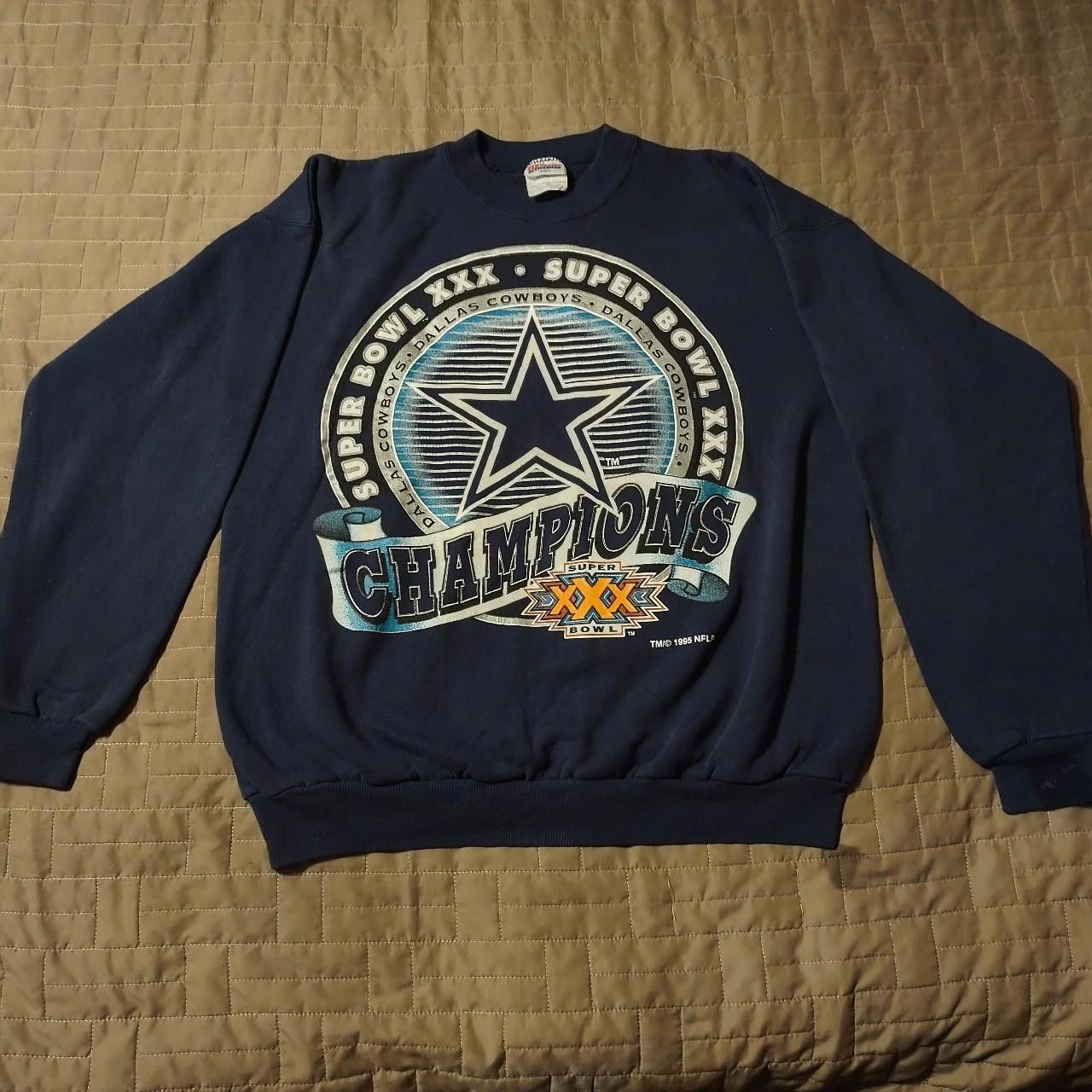 Hanes Vintage 1995 Superbowl Xxx Champions Size US L / EU 52-54 / 3 - 1 Thumbnail