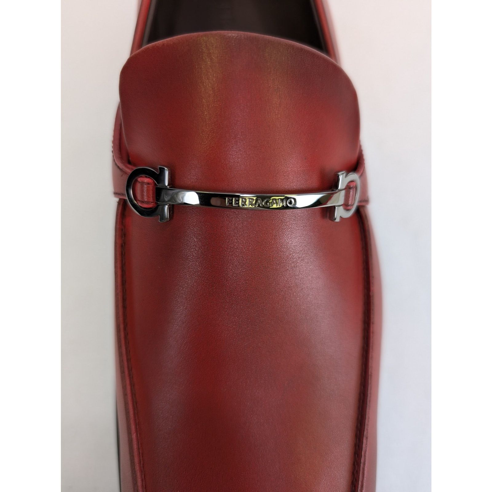 Salvatore Ferragamo o1rshd1 Africa Calf Shoe boots in Flame Red Size US 9.5 / EU 42-43 - 15 Thumbnail