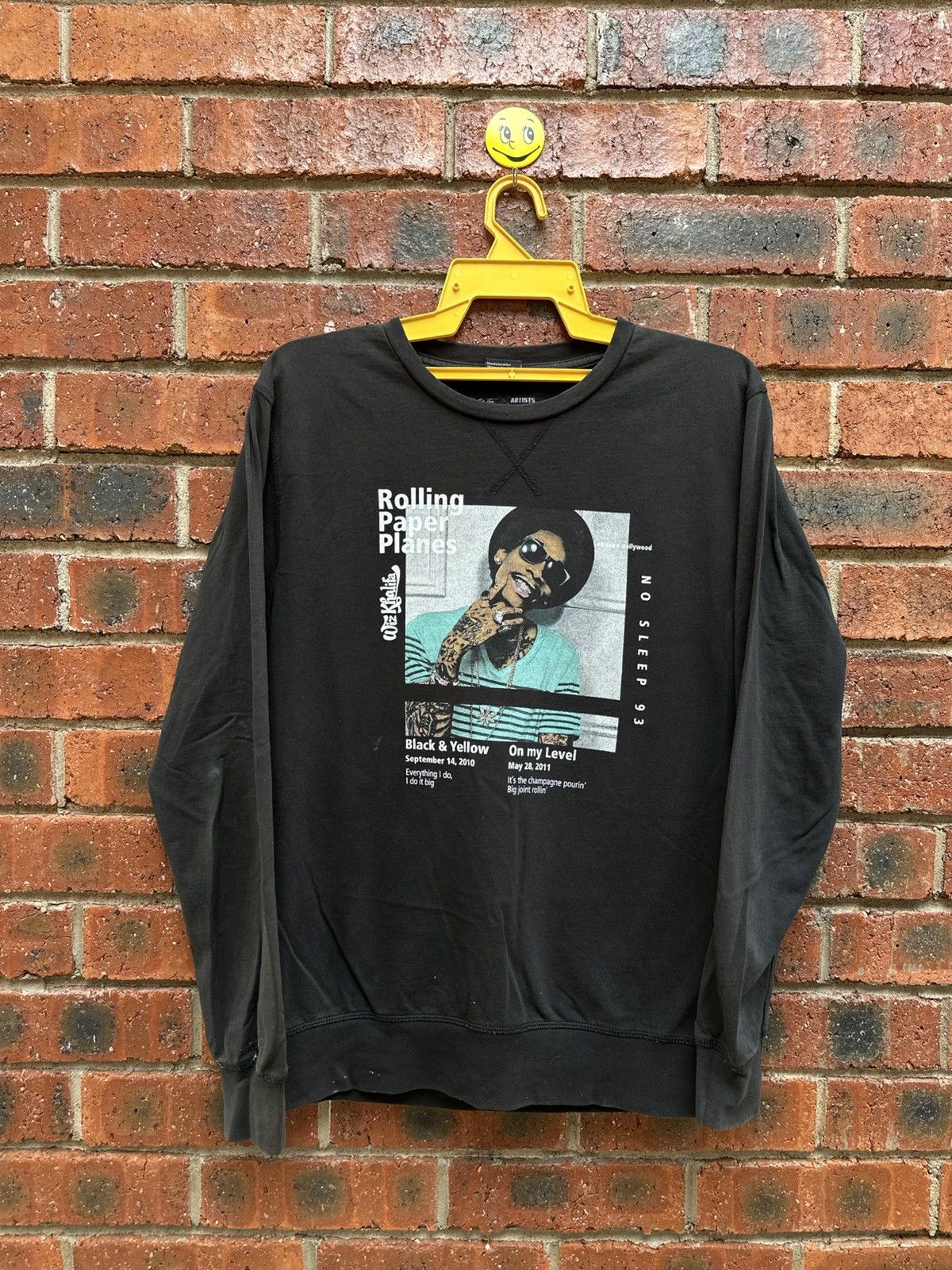 Rap Tees Vintage Mister Tee X Artists Wiz Khalifa Size US S / EU 44-46 / 1 - 1 Thumbnail