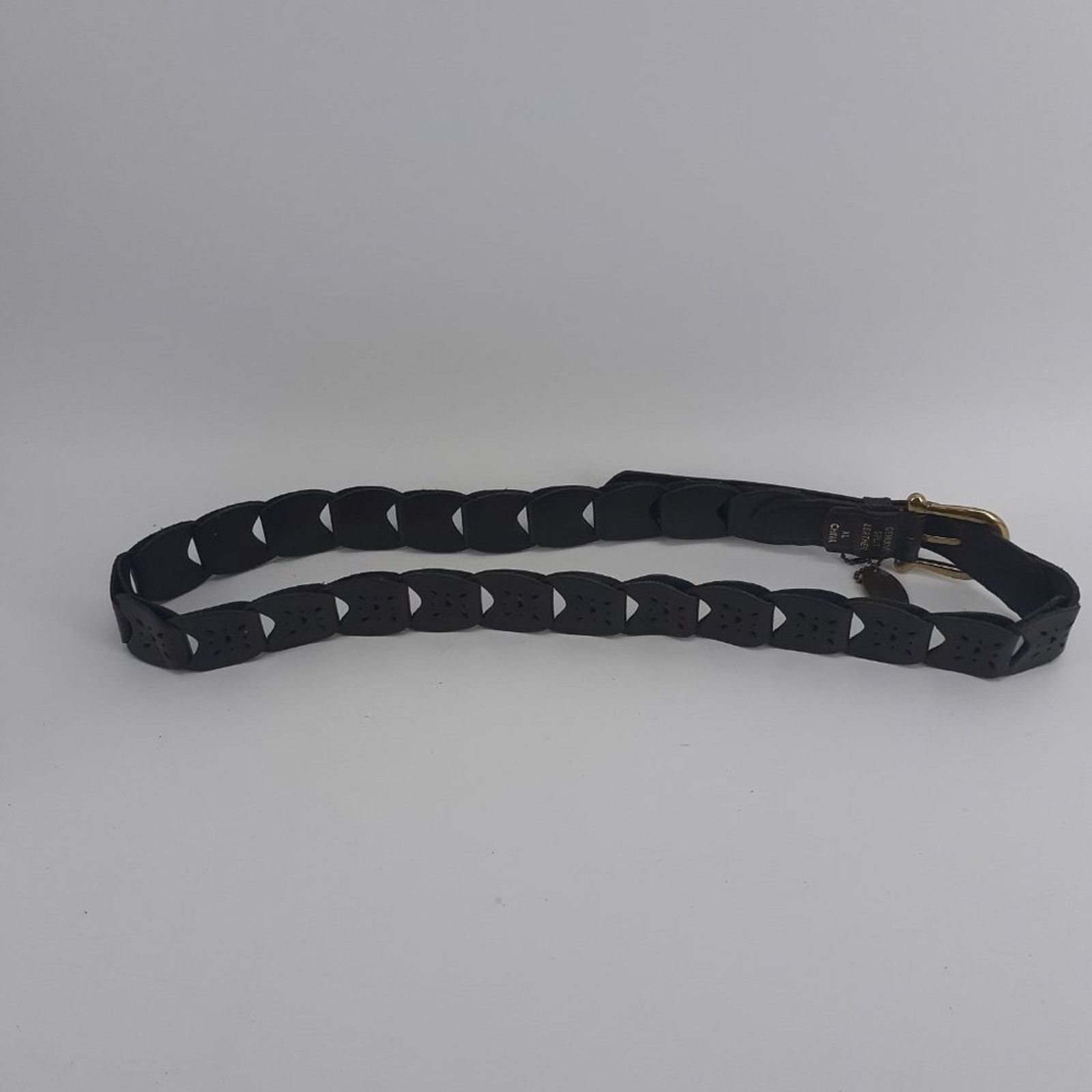 Faded Glory Faded Glory XL Dark Brown Genuine Leather Links Casual Y2K Size ONE SIZE - 12 Thumbnail