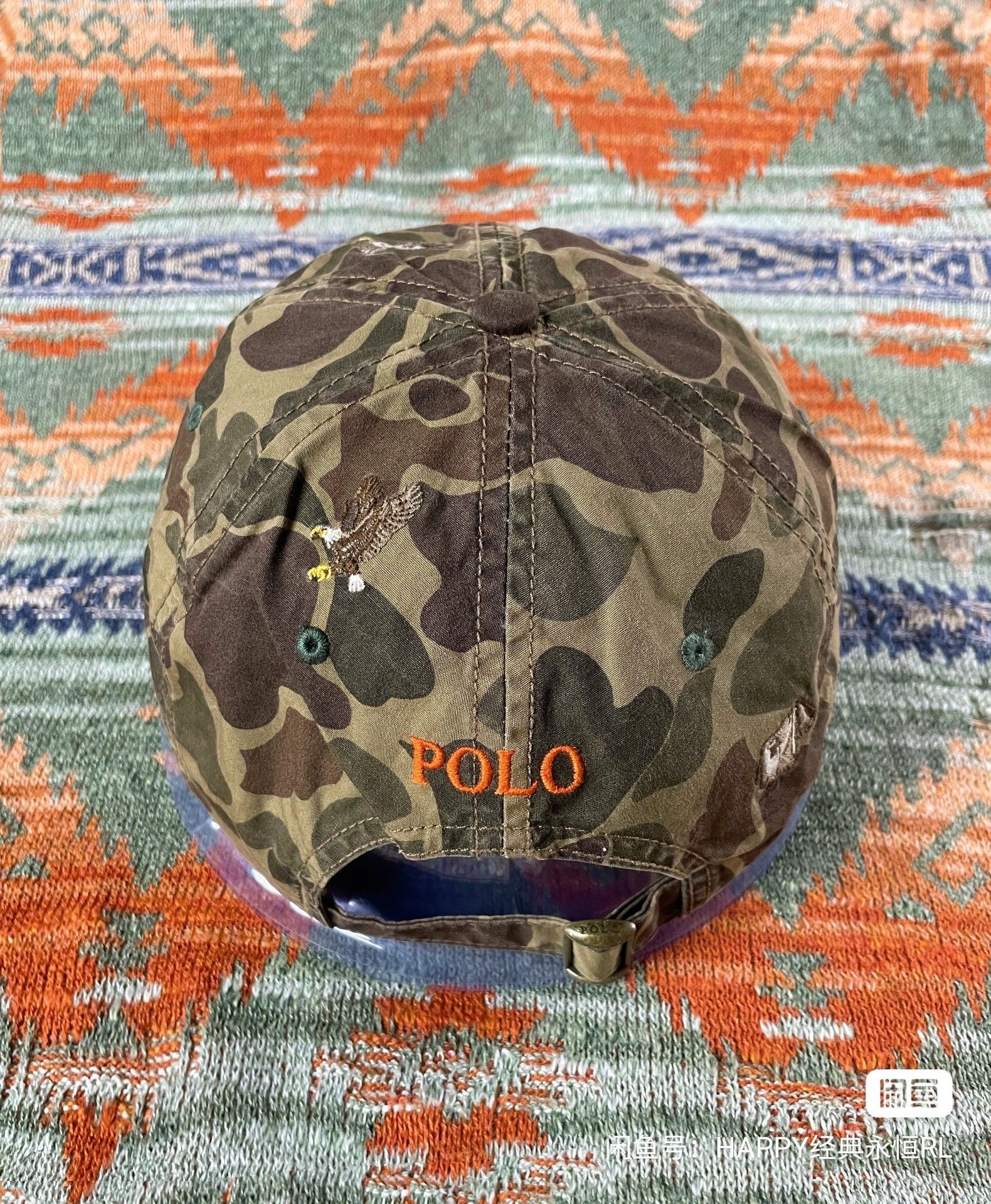 Polo Ralph Lauren Polo Ralph Lauren Rare Leather Baseball Hat cap Size ONE SIZE - 2 Thumbnail