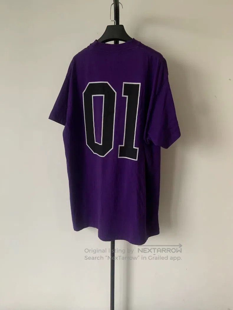 Balenciaga Balenciaga Letter Printed Round Neck Short Sleeve T-Shirt Size US M / EU 48-50 / 2 - 2 Thumbnail