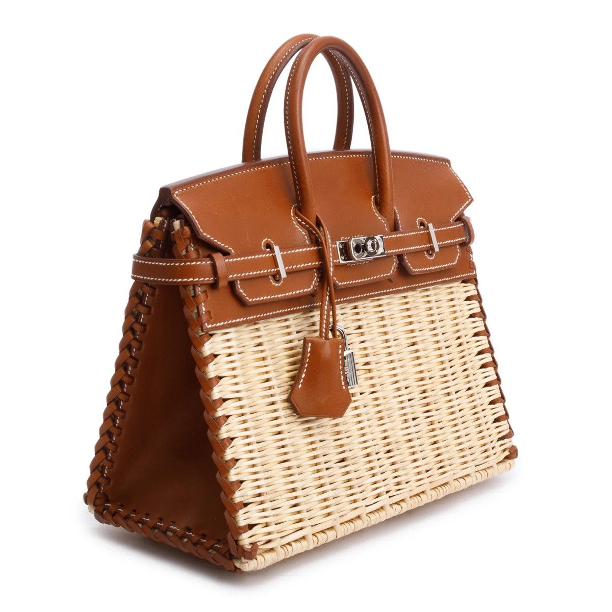 Hermes HERMES Osier Veau Barenia Birkin Picnic 25 Size ONE SIZE - 3 Thumbnail