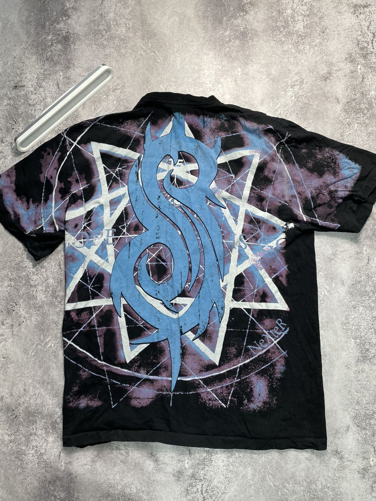Band Tees Vtg 90s Slipknot Nu Metal People Shit Tour Graphic Tee L Size US XL / EU 56 / 4 - 8 Thumbnail