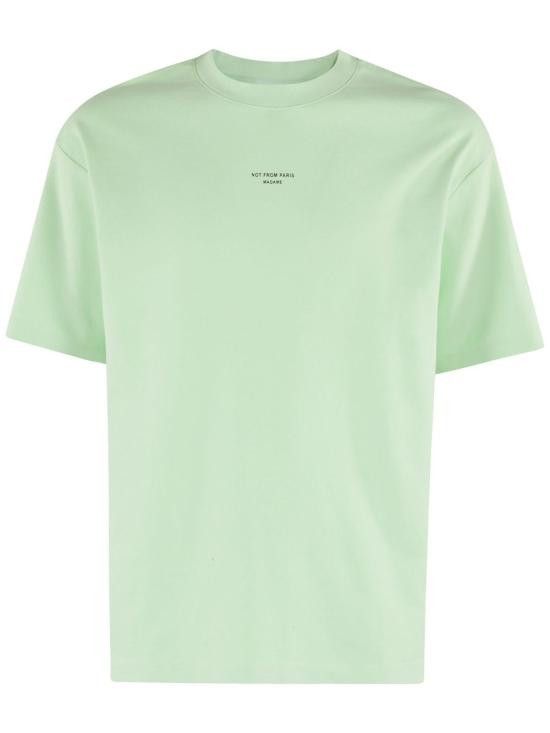 Drole De Monsieur DROLE DE MONSIEUR Men T-Shirts GTS202 CO002LIGHTGREEN Green Size US L / EU 52-54 / 3 - 1 Thumbnail