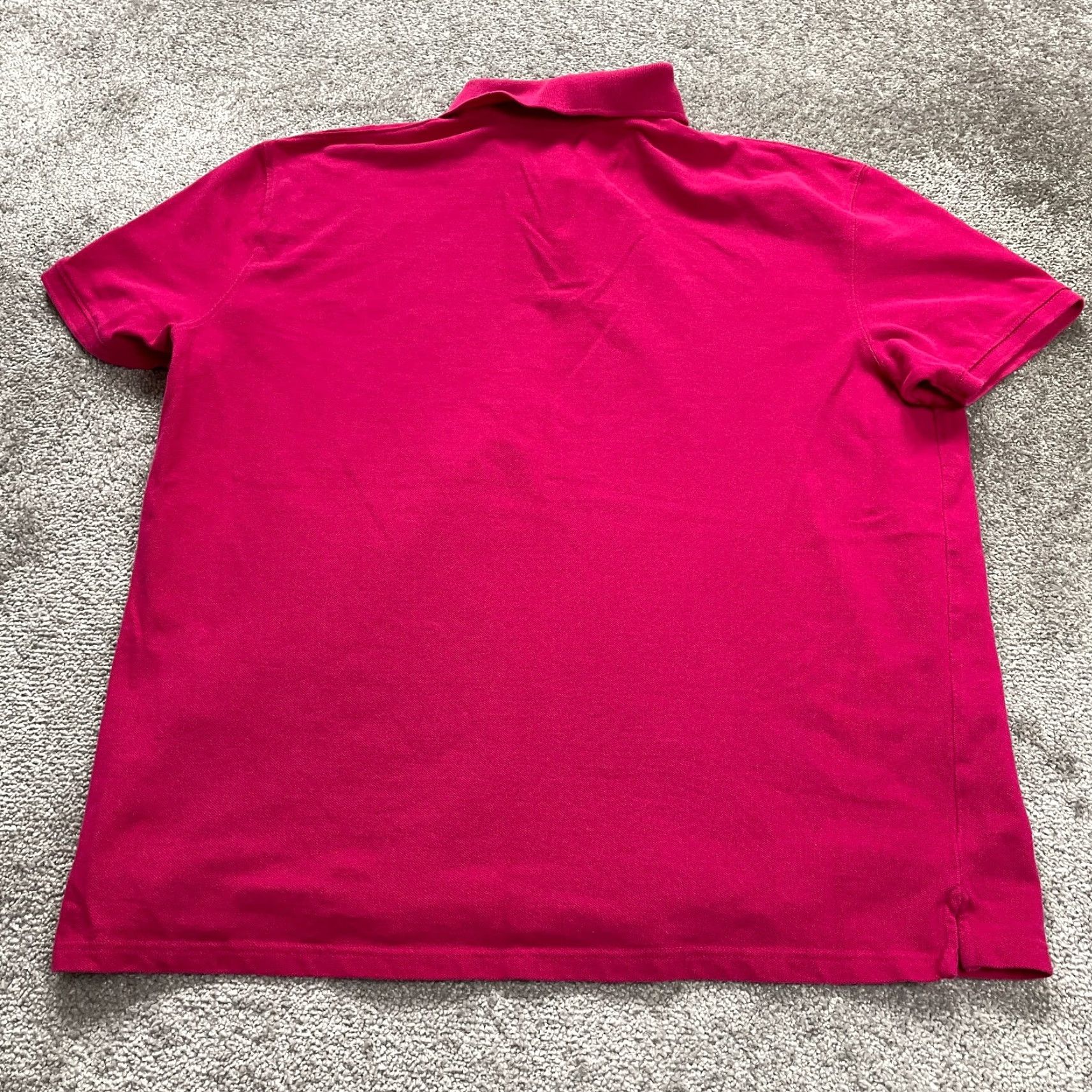 Vintage St. John's Bay Polo Shirt Mens 2XL Pink Collared Short Sleeve Golf Active Casual Size US XXL / EU 58 / 5 - 2 Thumbnail