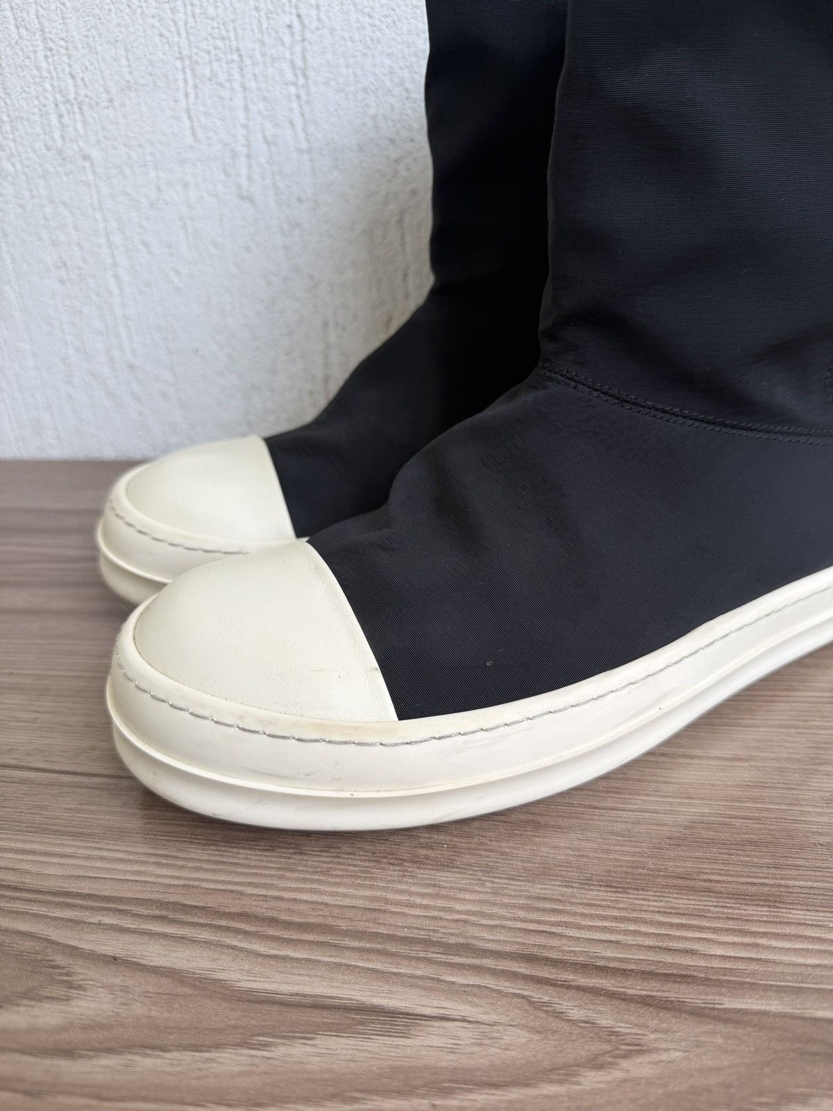 Rick Owens Drkshdw nylon ugg ankle boots ramones Size US 9.5 / EU 42-43 - 4 Thumbnail