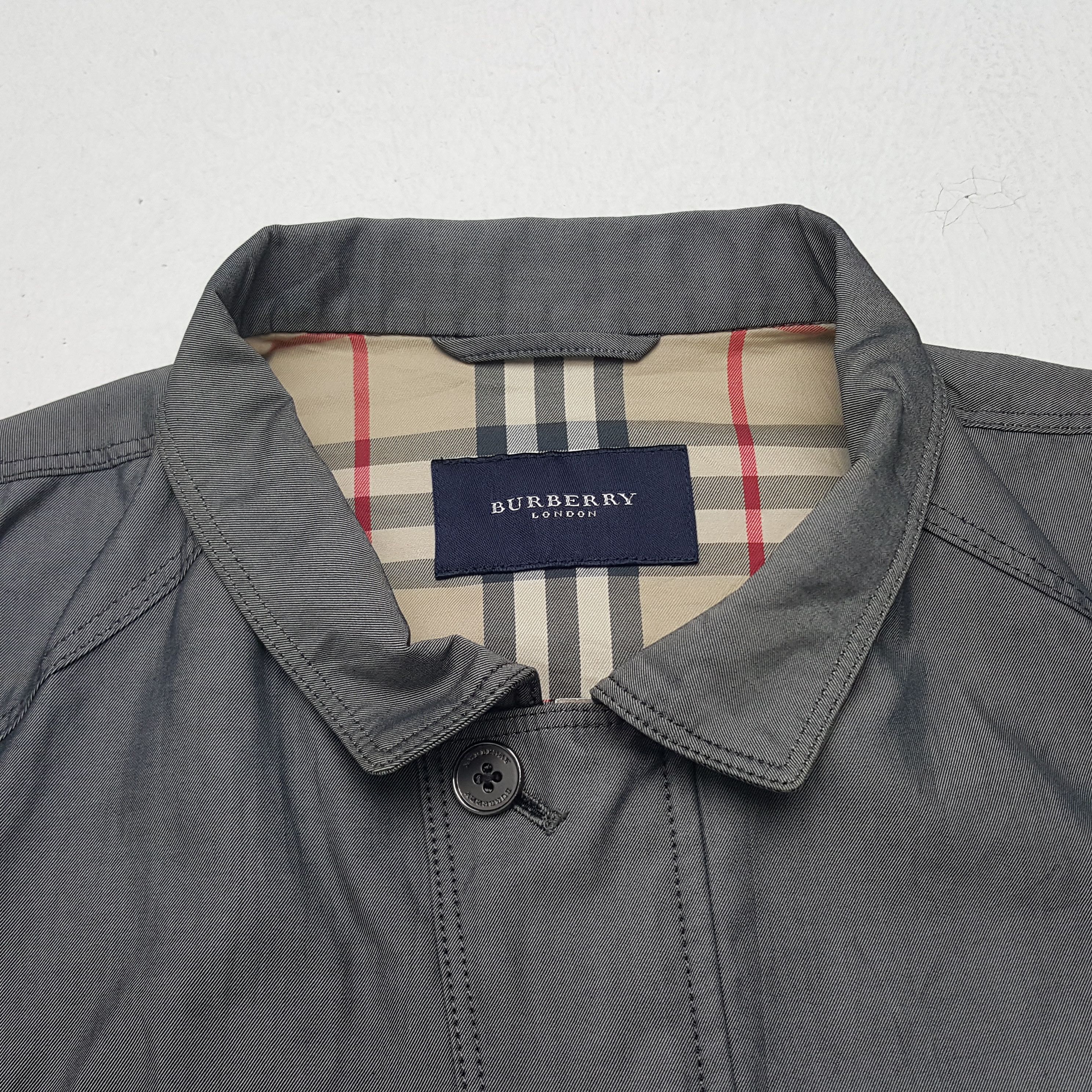 Burberry × Vintage Vintage Burberry London Custom Art Zipper Jacket Size US L / EU 52-54 / 3 - 5 Thumbnail