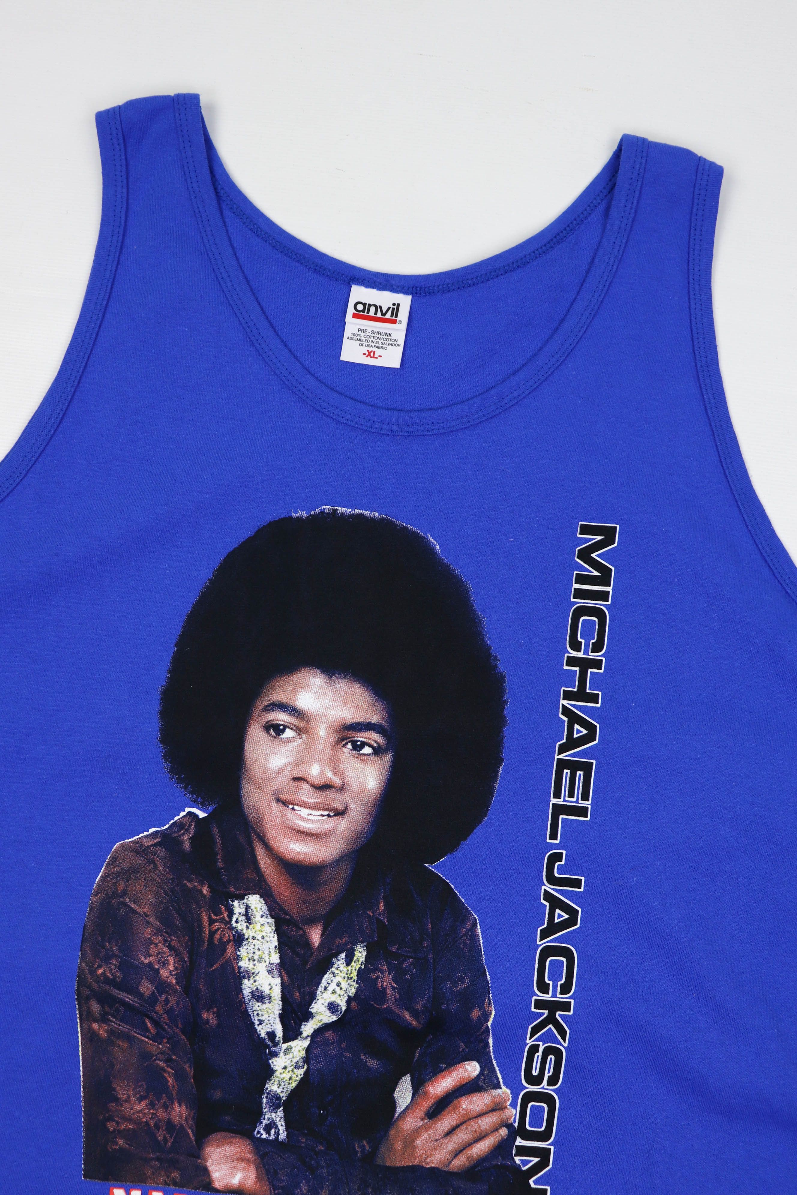 Vintage 90s Vintage Michael Jackson King of Pop Graphics Tank Top Size US XL / EU 56 / 4 - 3 Thumbnail