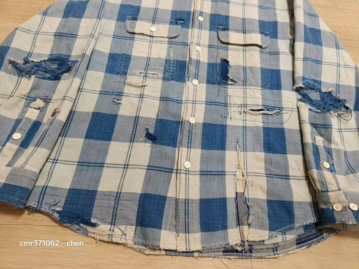 Visvim VISVIM 21SS LUMBER CHECK L/S CRASH Size US M / EU 48-50 / 2 - 5 Thumbnail