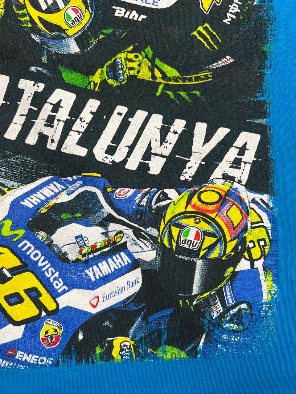 Vintage Vintage Moto Racing Motogp Monster Gran Premi De Catalunya Size US S / EU 44-46 / 1 - 5 Thumbnail