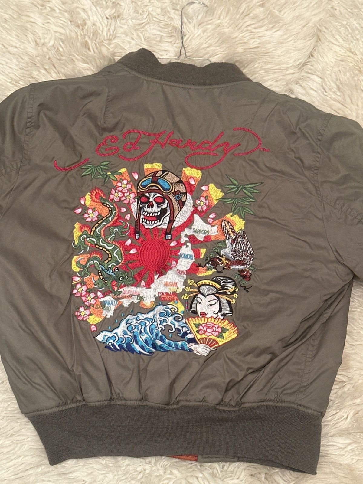 Ed Hardy rare design jacket