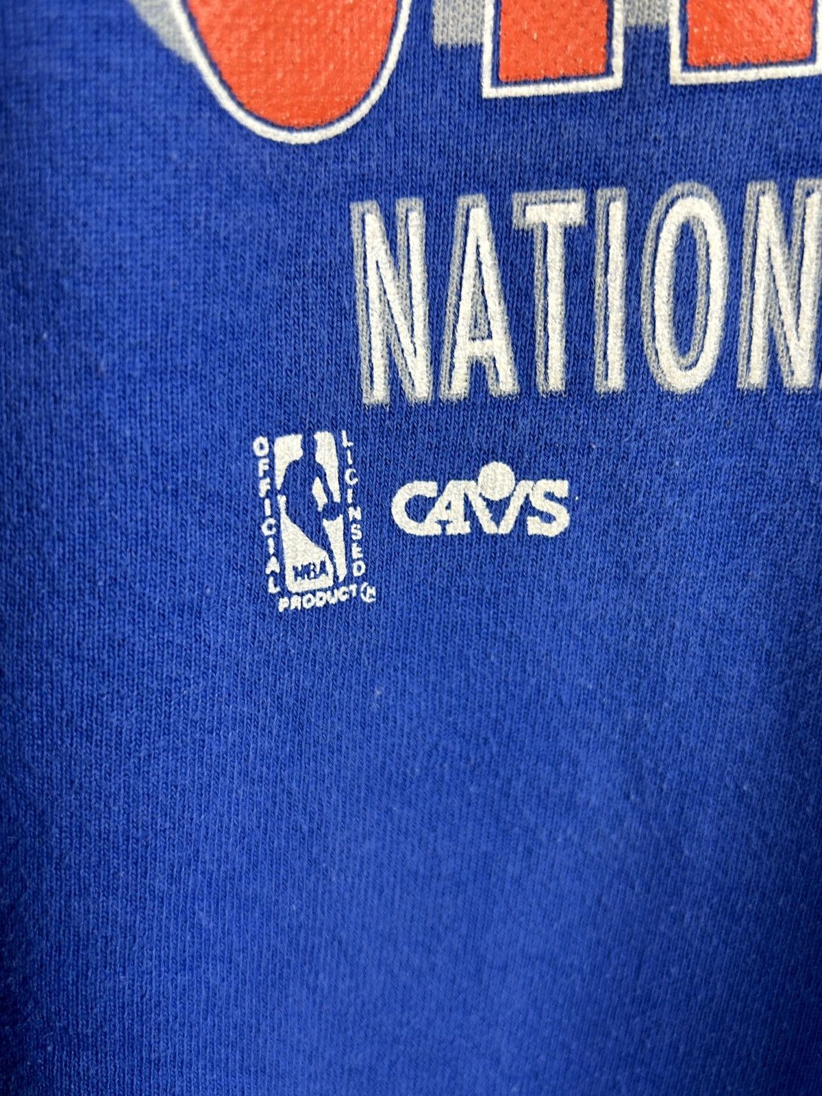 Logo Athletic 90s Vintage Cavs Cleveland Cavaliers NBA Sweatshirt Crewneck Size US XXL / EU 58 / 5 - 4 Thumbnail