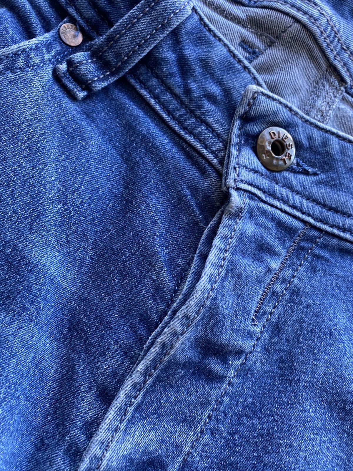 Diesel 🔥Opium Punk Gothic Diesel Blue Jeans Belther-R Slim 30 Size US 30 / EU 46 - 12 Thumbnail