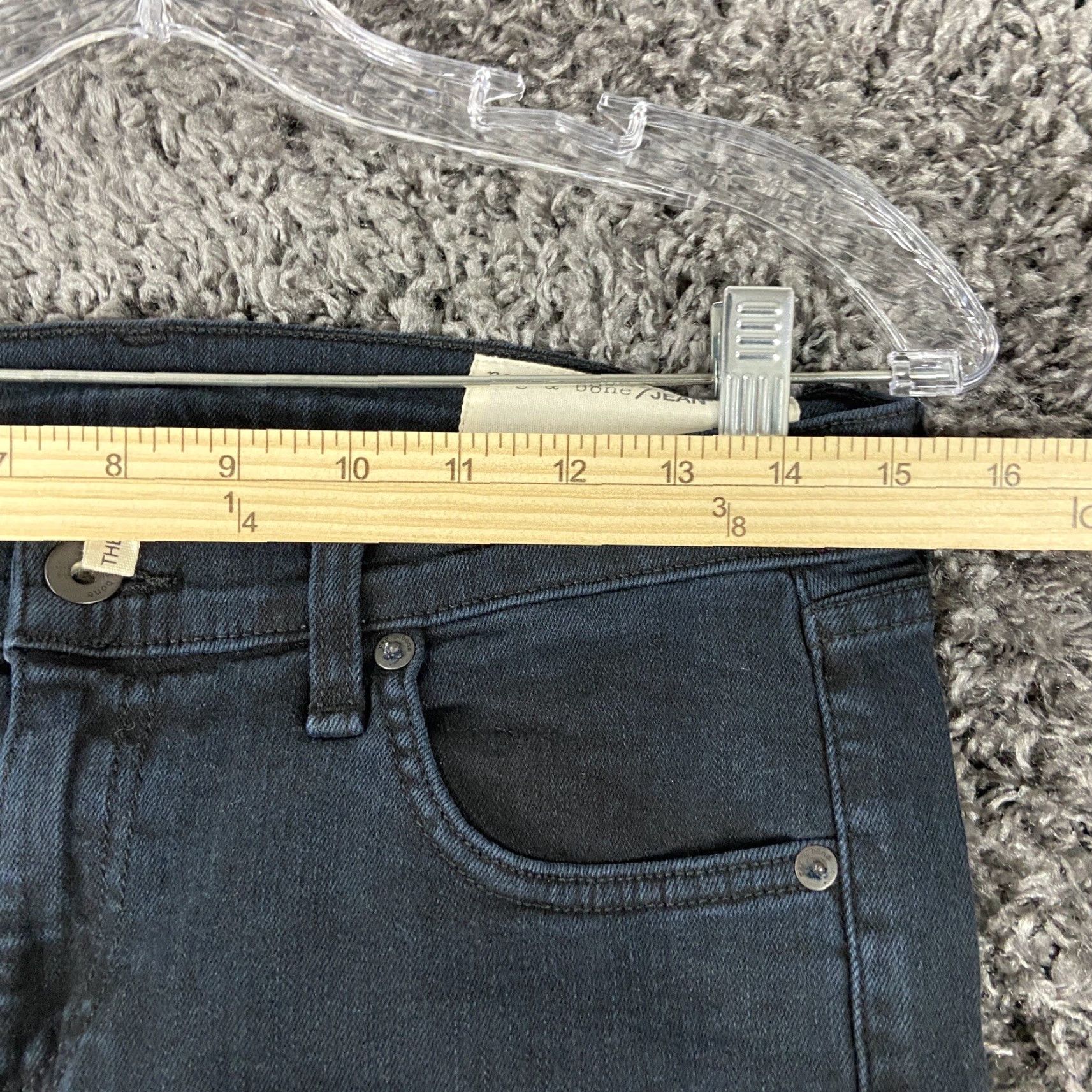 Rag & Bone RAG & BONE Jeans The Dre Distressed Skinny Women’s 26 Blue Jeans Women 26 Distressed Skinny Jeans Size 26" / US 2 / IT 38 - 6 Thumbnail