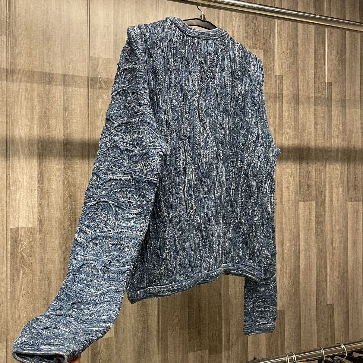 Coogi Vintage Coogi Australia Basics Blue 3D Knit Sweater Size US M / EU 48-50 / 2 - 12 Thumbnail