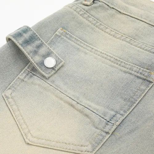 VIBE Men's street style punk distressed washed jeans Size US 32 / EU 48 - 6 Thumbnail